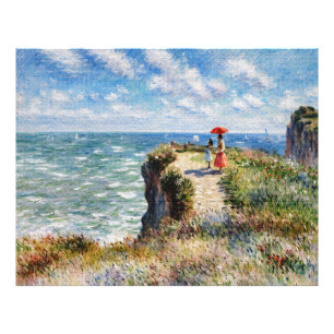 Impression Photo Cliff Walk à Pourville