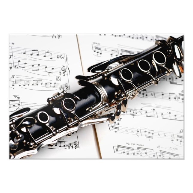 Impression Photo Closeup Clarinet (Devant)