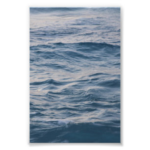 Impression Photo Closeuse d'eau de mer