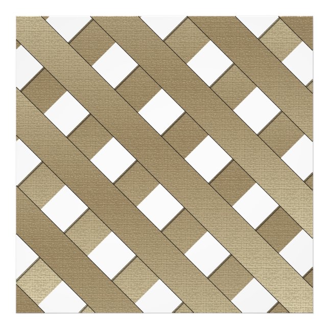 Impression Photo Clôture du treillis par Shirley Taylor (Devant)