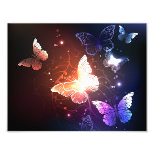 Impression Photo Clowing Night Butterflies
