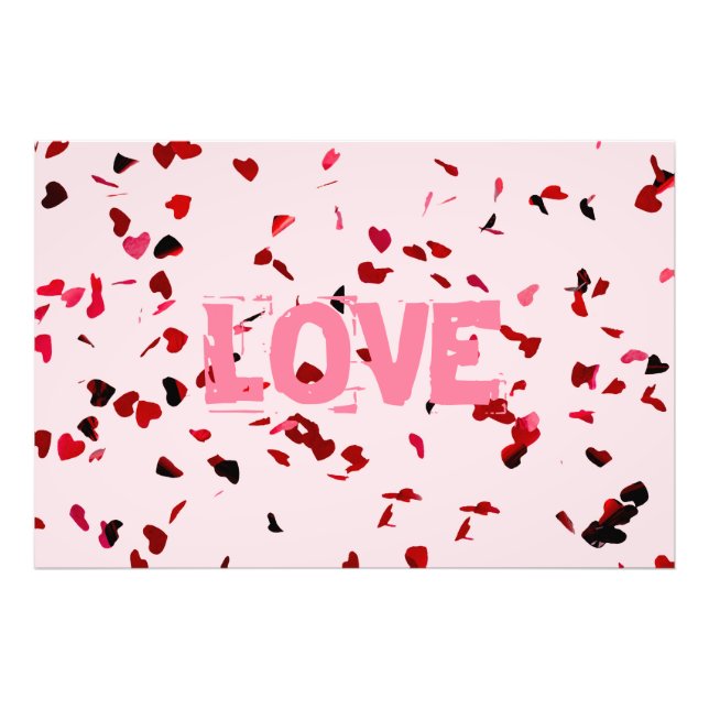 Impression Photo Cœurs d'amour (Devant)