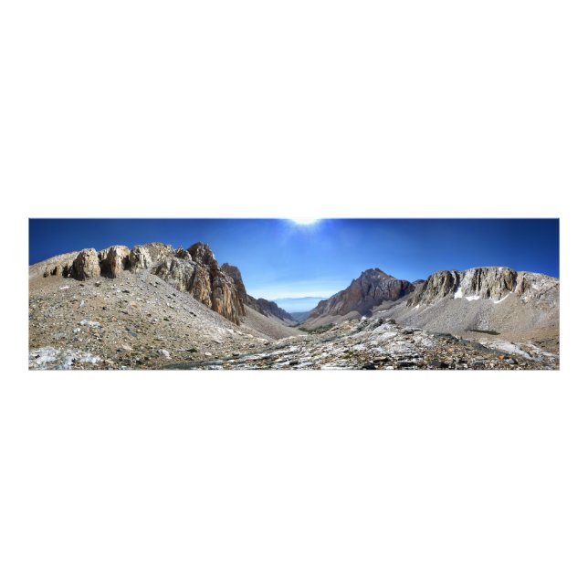 Impression Photo Col de Taboose - Sierra (Devant)