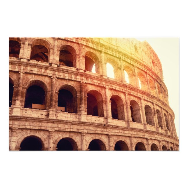 Impression Photo Colisée de Rome (Devant)