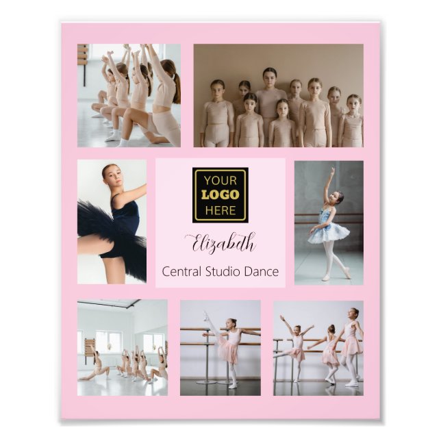 Impression Photo Collage de ballet Dance Studio (Devant)