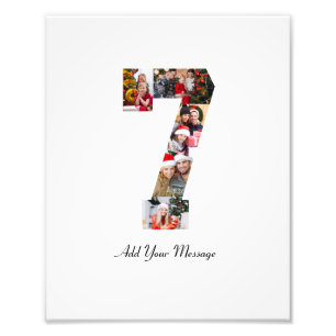 Impression Photo Collage de photos en noir et blanc numéro 7