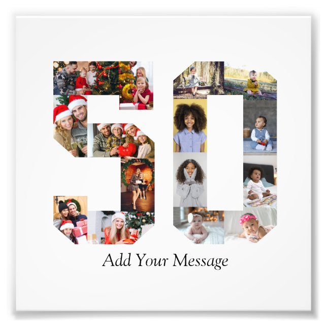 Impression Photo Collage de photos numéro 50 (Devant)