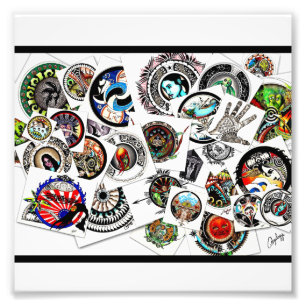 Impression Photo Collage des dessins