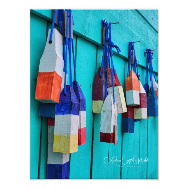 Impression Photo Colorful Buoys (Devant)