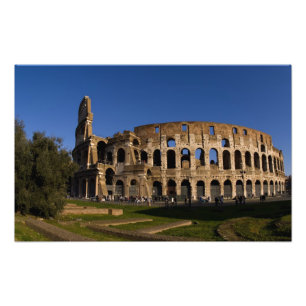 Impression Photo Colosseum célèbre à Rome Italie Monument 2