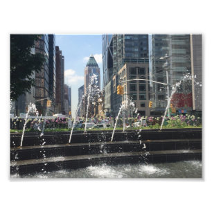Impression Photo Columbus Circle Architecture New York City NYC
