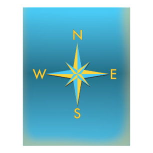 Impression Photo Compas de navigation