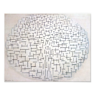 Impression Photo Composition no 10, Quai et océan Mondriaan