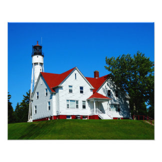 Impression Photo Comté de Porte de phare, Wisconsin