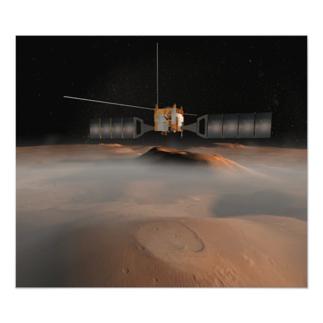 Impression Photo Concept artistique de l'engin spatial Express Mars (Devant)