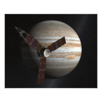 Concept artistique de l'engin spatial Juno