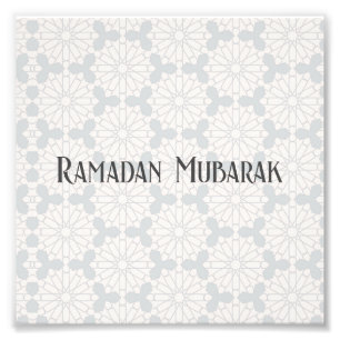 Impression Photo Conception d'art islamique élégant