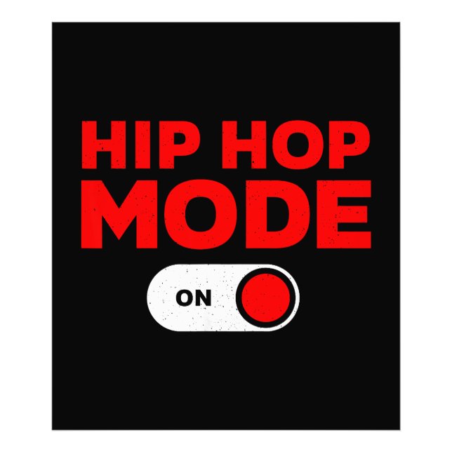 Impression Photo Conception Hip Hop Drôle Pour Hommes Femmes Danse  (Devant)