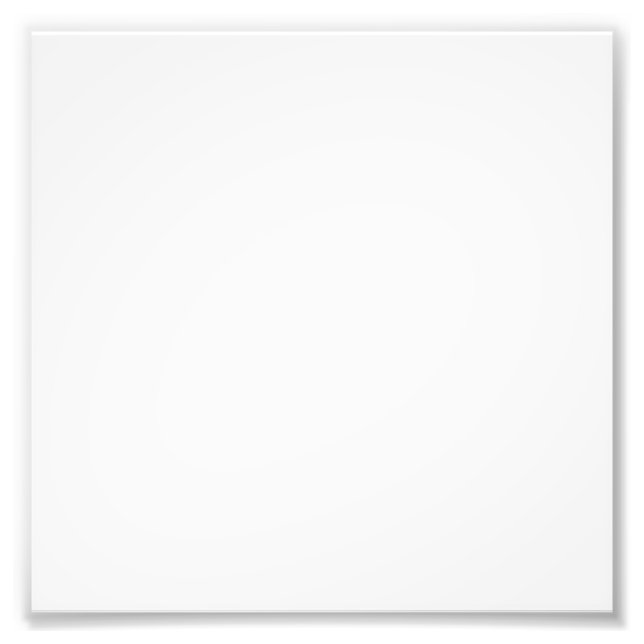 Impression Photo Conception simple et blanche personnalisée moderne (Devant)