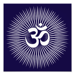 Impression Photo Conception spirituelle de l'Om