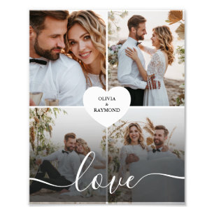 Impression Photo Concevez votre propre amour Collage de photos