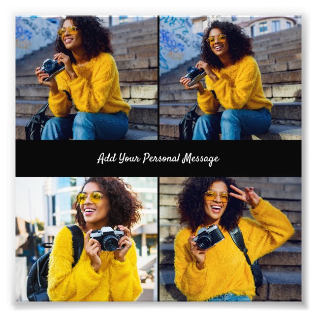 Impression Photo Concevez votre propre collection de 4 photos (Devant)