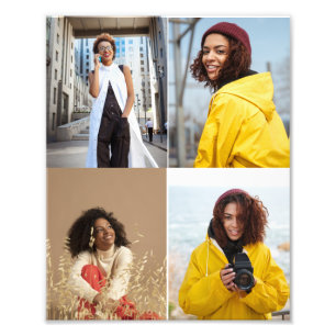 Impression Photo Concevez votre propre collection de 4 photos