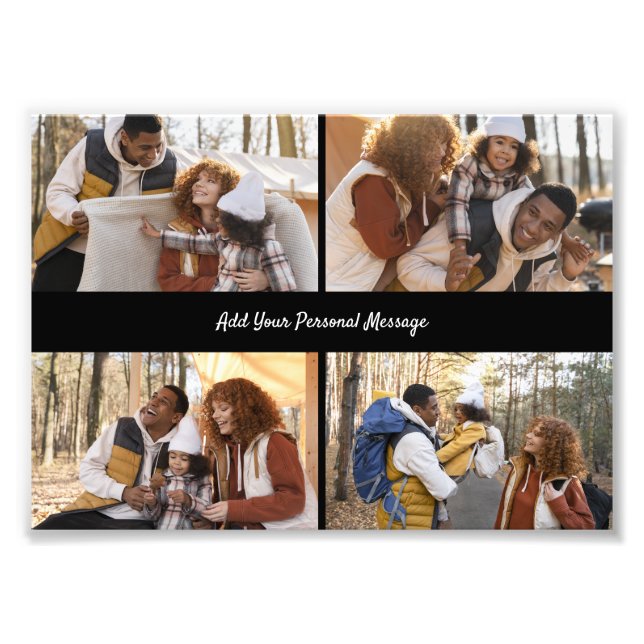 Impression Photo Concevez votre propre collection de 4 photos (Devant)