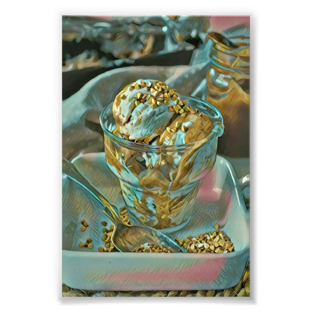 Impression Photo Cône crème glacée d'été (Devant)