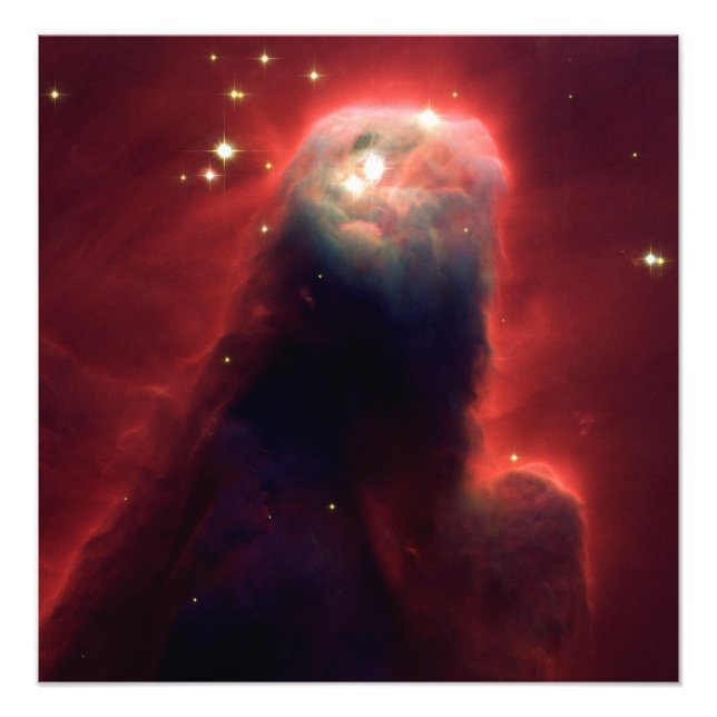 Impression Photo Cone Nebula (télescope Hubble) (Devant)