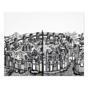 Impression Photo Constantinople capitale de l'Empire romain