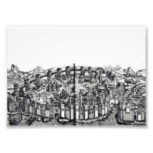 Impression Photo Constantinople capitale de l'Empire romain