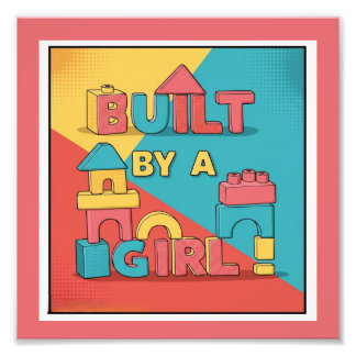 Impression Photo Construite par une fille - Autonomiser le design d