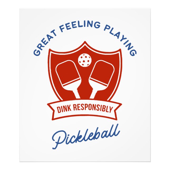 Impression Photo Cool de Pickleball design à porter (Devant)