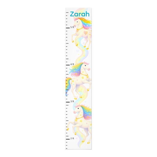 Impression Photo Cooper & Cody Horse Growth Chart  (Devant)