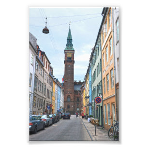 Impression Photo Copenhague, Danemark, Hôtel de ville