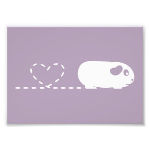Impression Photo Copie de cobaye de Pooping (cadres disponibles !)