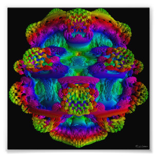Impression Photo Copie de Mandelbulb 2
