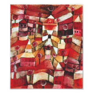Impression Photo Copie de roseraie de Paul Klee