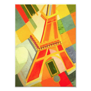 Impression Photo Copie de Tour Eiffel de Robert Delaunay
