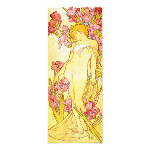 Impression Photo Copie d'iris d'Alphonse Mucha