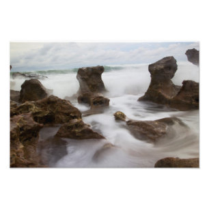 Impression Photo Coral Cove Park plage et vagues