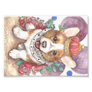Impression Photo Corgi de la Reine