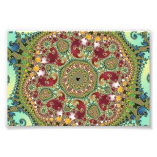 Impression Photo Coronel - fractale