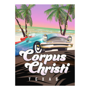 Impression Photo Corpus Christi Texas affiche de vacances