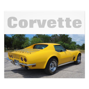 Impression Photo Corvette Stingray Designer 1975