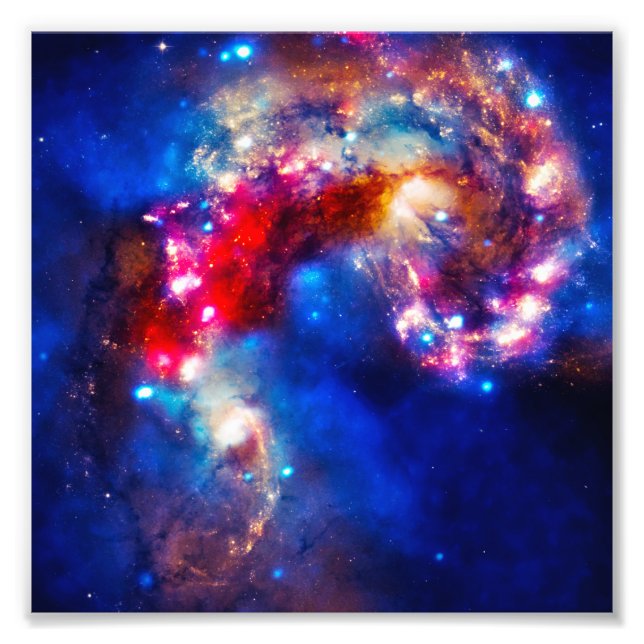 Impression Photo Cosmos Coloré (Devant)