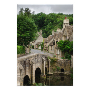 Impression Photo Costwolds town Castle Combe