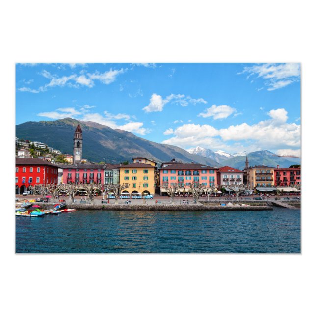 Impression Photo Côte Amalfi (Devant)