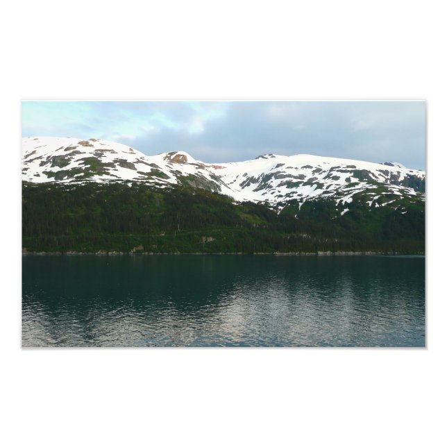 Impression Photo Côte de l'Alaska à Dusk (Devant)